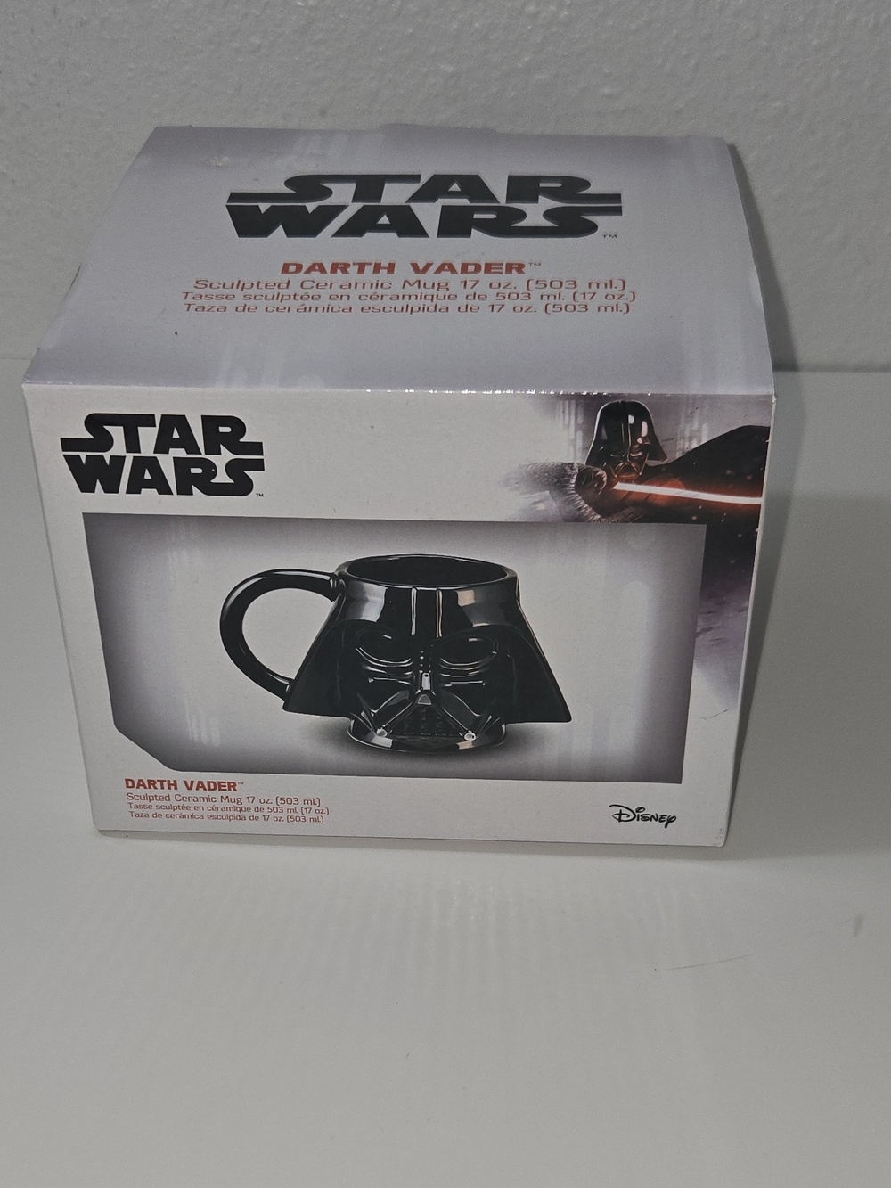 Star Wars Darth Vader Ceramic Mug - Black